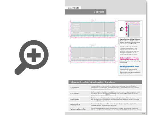 Product Bild faltblatt__gefalzt_auf_quadrat_10_0_cm_x_10_0_cm__vertikaler_wickelfalz__8-seitig