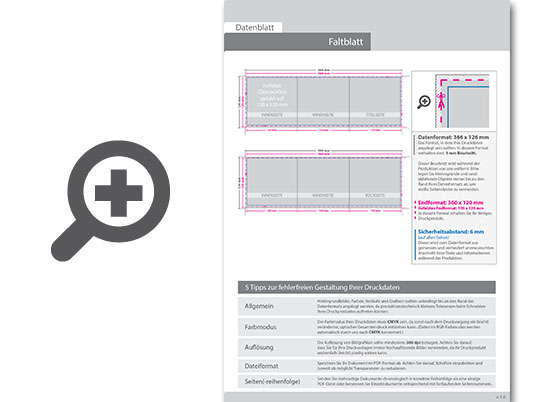 Product Bild faltblatt__gefalzt_auf_quadrat_12_0_cm_x_12_0_cm__vertikaler_zickzackfalz__6-seitig